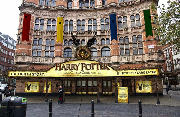 Westminster Council approves Palace Theatre's Hogwarts facade for Harry Potter run