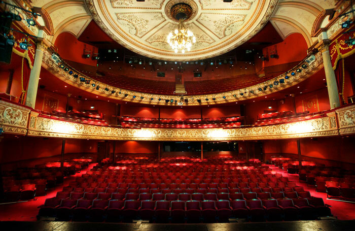 Auditorium at the Wolverhampton Grand Theatre. Photo: Jonathan Hipkiss