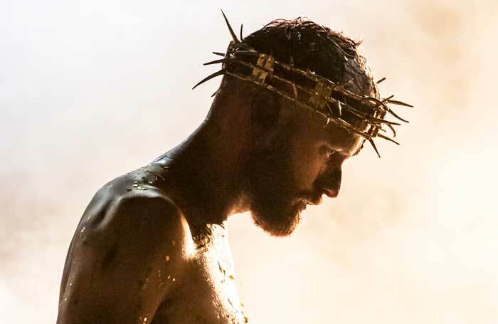 Declan Bennett in Jesus Christ Superstar at Regent's Park Open Air Theatre. Photo: Johan Persson