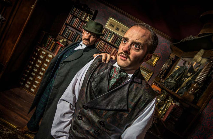 Scene from The Game's Afoot at Madame Tussauds, London. Photo: Rah Petherbridge