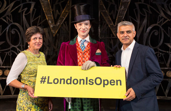 West End cast members back Sadiq Khan’s #LondonIsOpen campaign