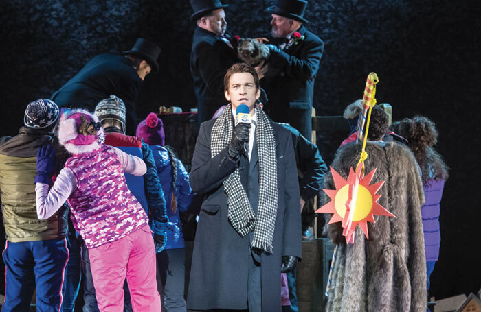 Andy Karl in Groundhog Day. Photo: Manuel Harlan