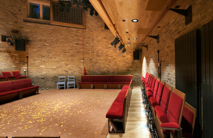 Auditorium of Tara Theatre's new studio space. Photo: Philip Vile