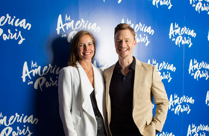 Darcey Bussell and Christopher Wheeldon at the launch of An American in Paris
