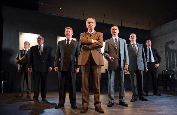 The cast of Democracy at Theatre Royal Glasgow