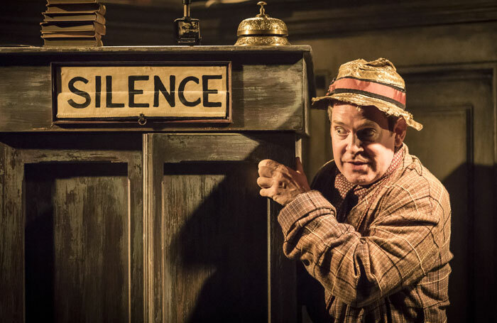 Tom Hollander in Travesties at the Menier Chocolate Factory. Photo: Johan Persson