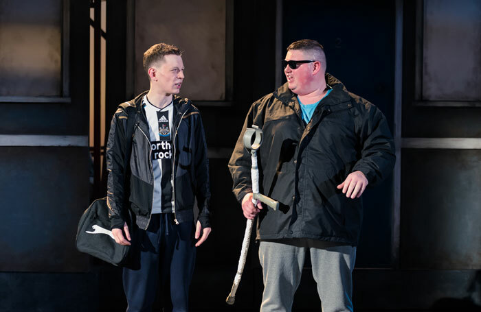 Niek Versteeg and Will Graham in The Season Ticket at Northern Stage, Newcastle upon Tyne. Photo: Topher McGrillis
