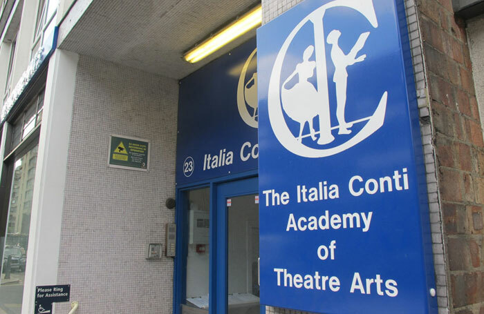 Exterior of Italia Conti Academy of Theatre Arts.