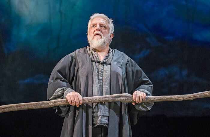 Simon Russell Beale in The Tempest at the Royal Shakespeare Theatre. Photo: Tristram Kenton