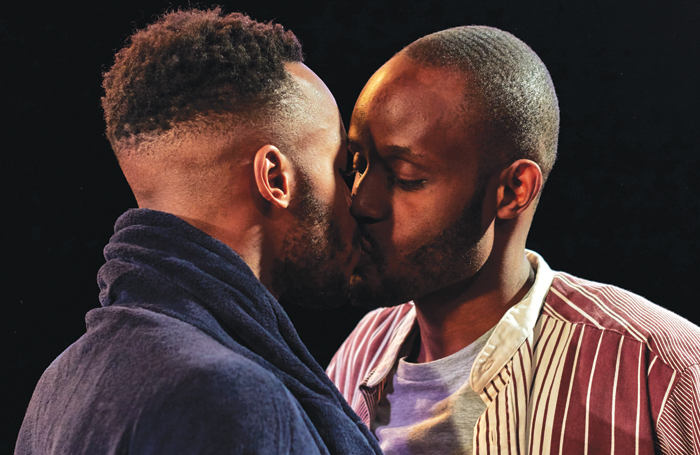 Enyi Okoronkwo and Chin Nyenwe in Boy With Beer at the same venue, which closed at the end of last month. The venue’s artistic director says signing up to the Equity fringe agreement has had a positive, rather than adverse, impact upon both production values and diversity. Photo: Theo Chadha