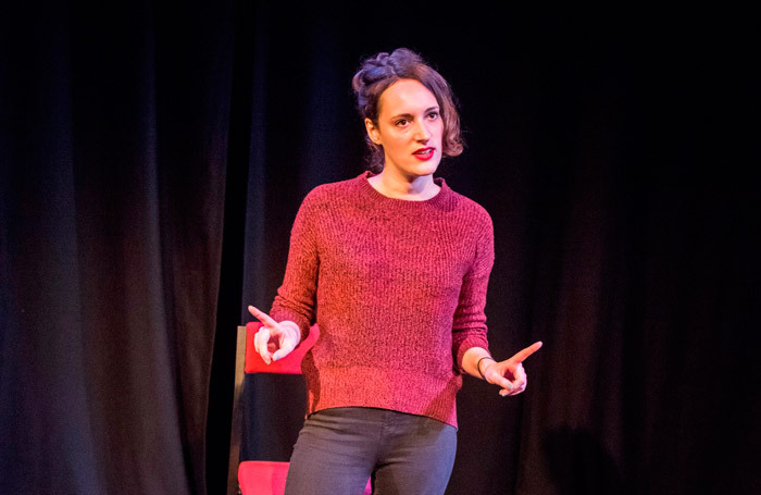 Phoebe Waller-Bridge in Fleabag at Soho Theatre, London. Photo: Tristram Kenton