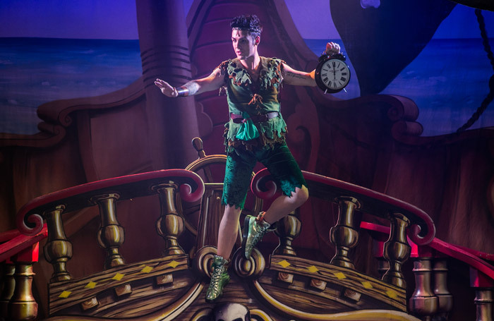 Jaymi Hensley in Peter Pan at the White Rock Theatre, Hastings