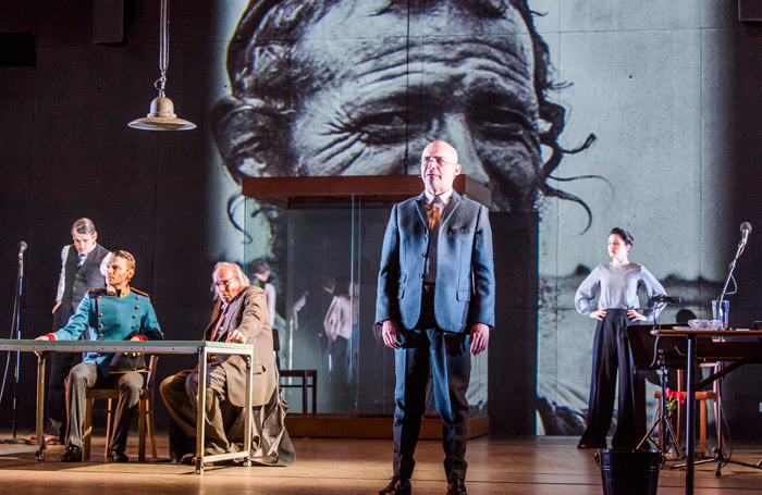 The cast of Beware of Pity at Barbican Centre, London. Photo: Tristram Kenton