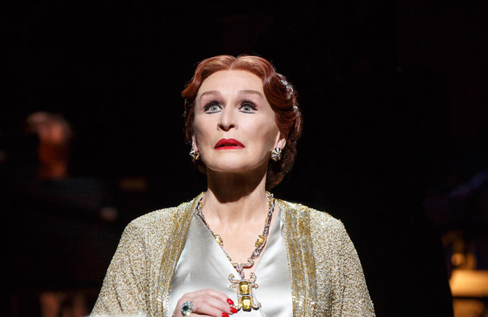Glenn Close as Norma Desmond in Sunset Boulevard on Broadway. Photo: Joan Marcus