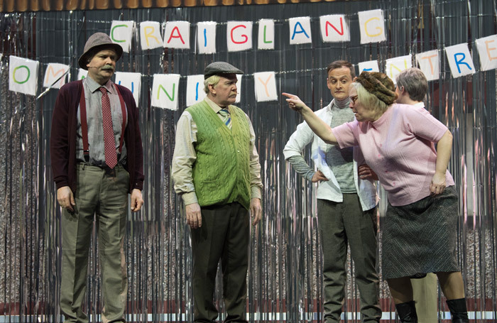 The cast of Still Game: Live 2 at SEC Hydro, Glasgow