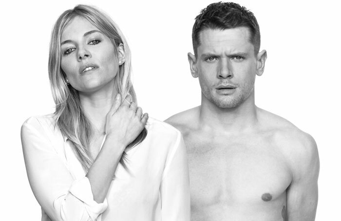 Sienna Miller and Jack O'Connell. Photo: Charlie Gray