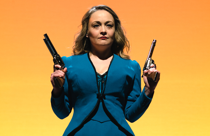 Victoria Elliott i Hedda Gabler at Northern Stage. Photo: Topher McGrillis