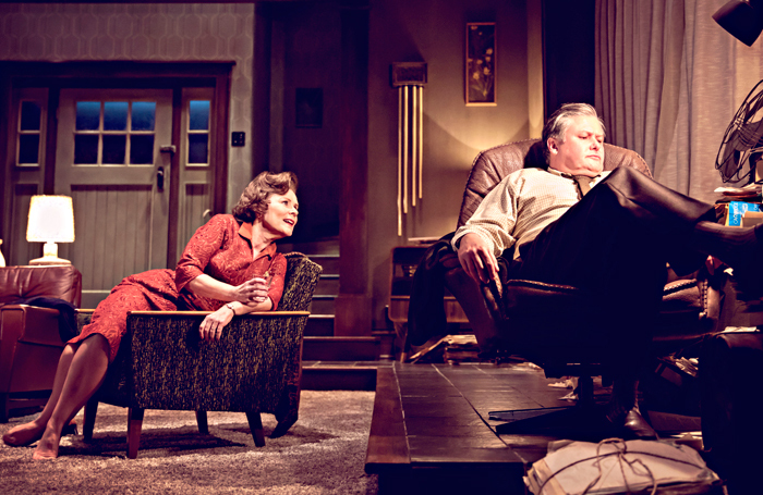 Imelda Staunton and Conleth Hill in Who's Afraid of Virginia Woolf. Photo: Johan Persson
