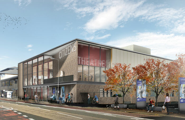 Artist's impression of the redeveloped Citizens Theatre. Photo: Bennetts Associates