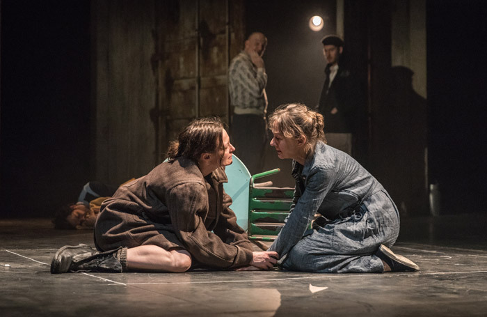 Catherine McCormack and Niamh Cusack in My Brilliant Friend at Rose Theatre, Kingston. Photo: Marc Brenner