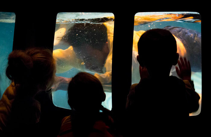 Primo, the underwater performance installation that will be part of the Edinburgh International Children's Festival's 2017 programme. Photo: Saris and den Engelsman