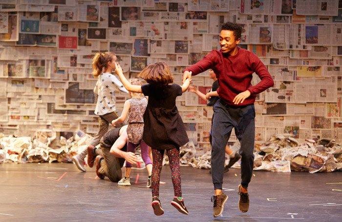 Fevered Sleep's Men and Girls Dance at the Place, London. Photo: Matthew Andrews