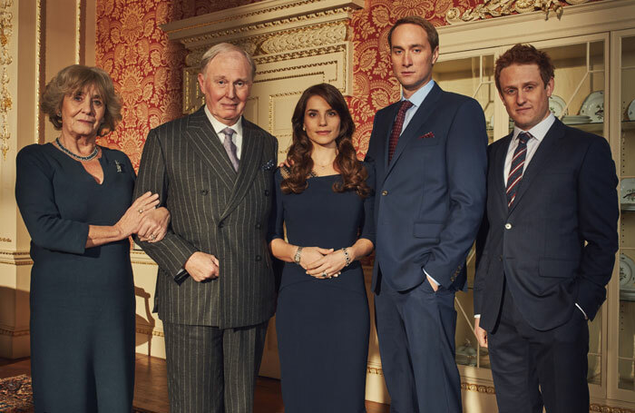 The cast of BBC2's broadcast of King Charles III. Photo: Robert Viglasky