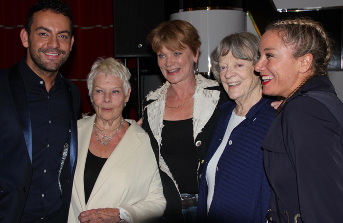 Ben Forster, Judi Dench, Samantha Bond, Maggie Smith and Tamzin Outhwaite