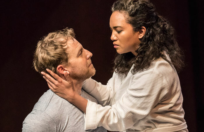 Samuel West and Chipo Chung in Julius Caesar at Sheffield Theatres. Photo: Johan Persson