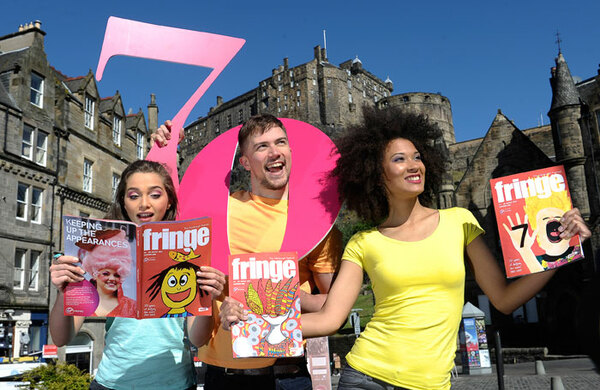 Theatre shows hit record numbers at 70th Edinburgh Fringe