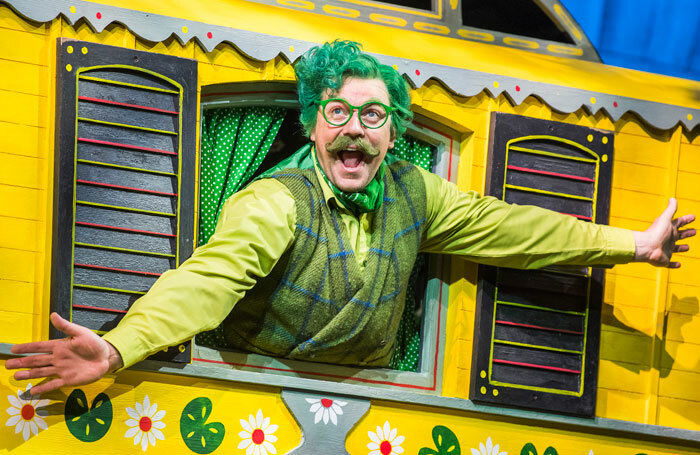 Rufus Hound in The Wind in the Willows at the London Palladium. Photo: Tristram Kenton
