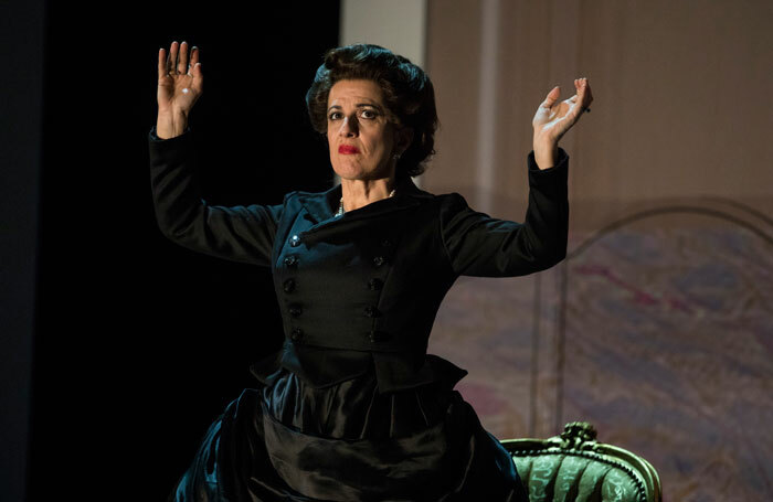 Mary Plazas in Opera Theatre Company's Powder Her Face. Photo: Patrick Redmond