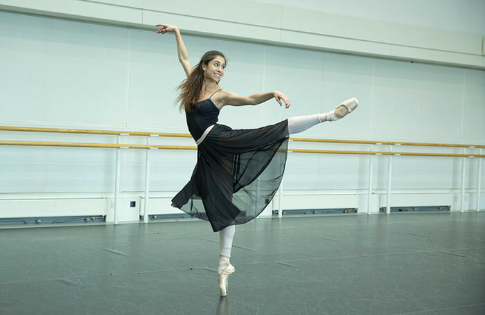 Yasmine Naghdi in rehearsal for the Royal Ballet's production of The Invitation in 2016. Photo: Andrej Uspenski