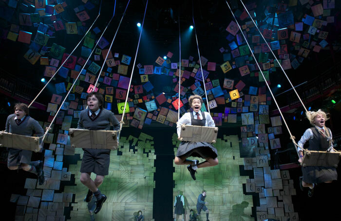 A scene from Matilda in the West End. Manuel Harlan