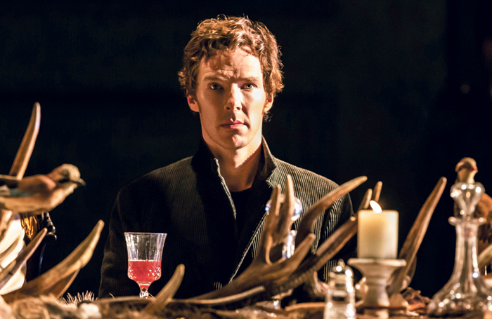 Benedict Cumberbatch in the National Theatre’s Hamlet, which was streamed live in 2015. Photo: Johan Persson