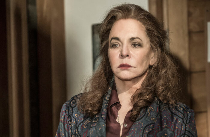 Stockard Channing in Apologia. Photo: Marc Brenner