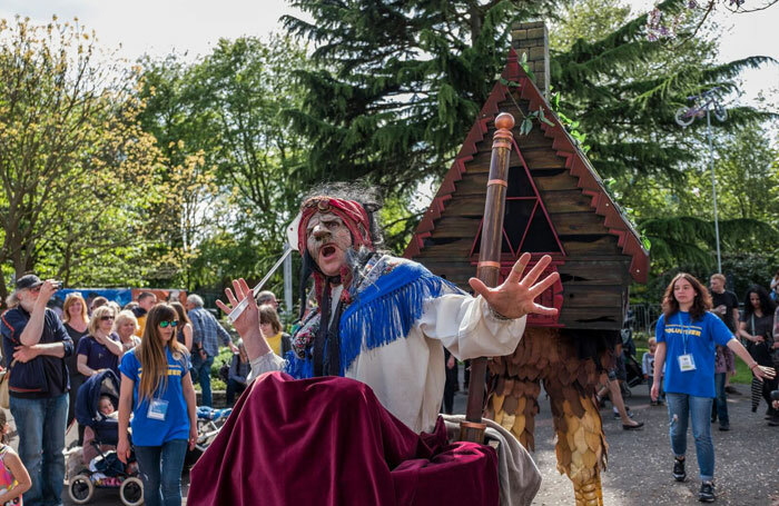 Dizzy O'Dare's Baba Yaga's House, a production supported by Without Walls. Photo: Dibs McCallum