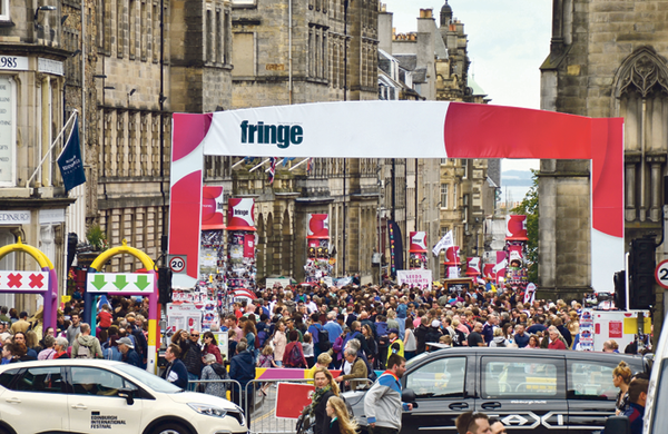 Edinburgh Fringe tickets top 2.6m in 2017