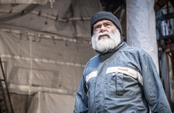 Kevin R McNally in King Lear at Shakespeare's Globe, London. Photo: Marc Brenner