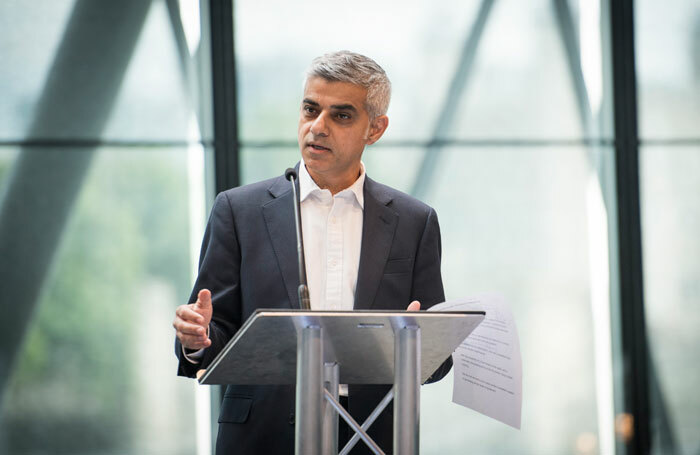 London mayor Sadiq Khan