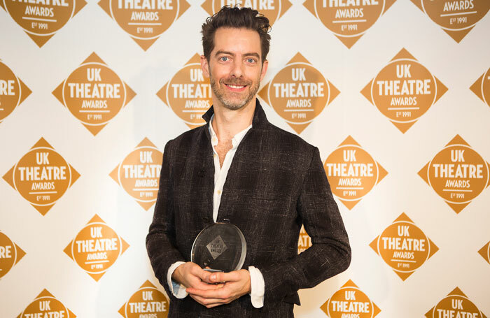 Jon Bausor won best design UK Theatre Awards in London, where he won best design for The Grinning Man at Bristol’s Old Vic. Photo: Pamela Raith