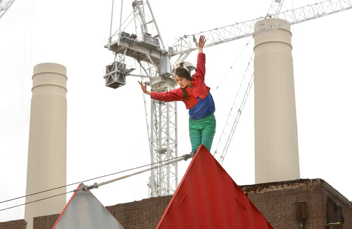 Satchie Noro in Origami at Battersea Power Station. Photo: Johnny Stephens