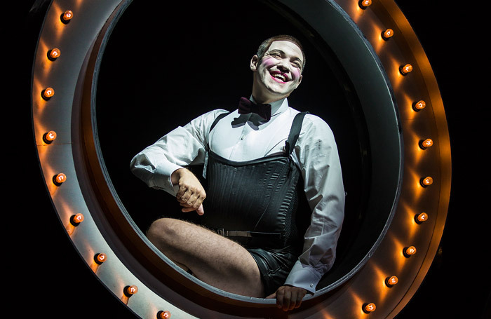 Will Young in Cabaret at Milton Keynes Theatre. Photo: Pamela Raith