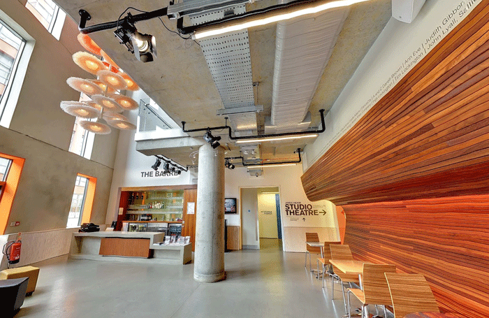 DanceEast's Jerwood DanceHouse bar and foyer