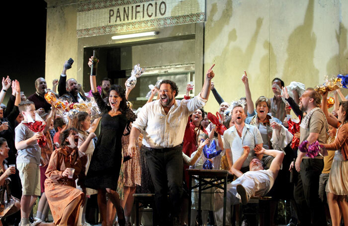 Cavalleria Rusticana at the Royal Opera House, London. Photo: Catherine Ashmore