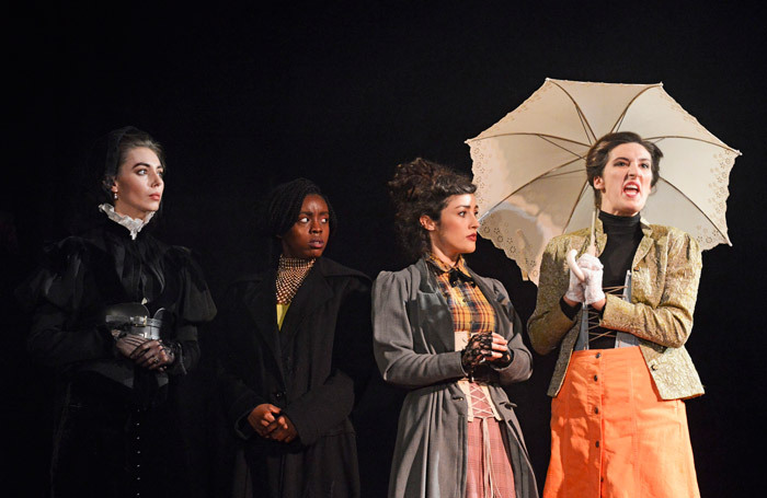 NYT rep company's production of Jekyll and Hyde at London's Ambassadors Theatre. Photo: Nobby Clark