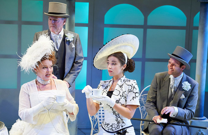 The cast of My Fair Lady at the Mill at Sonning. Photo: Geraint Lewis.