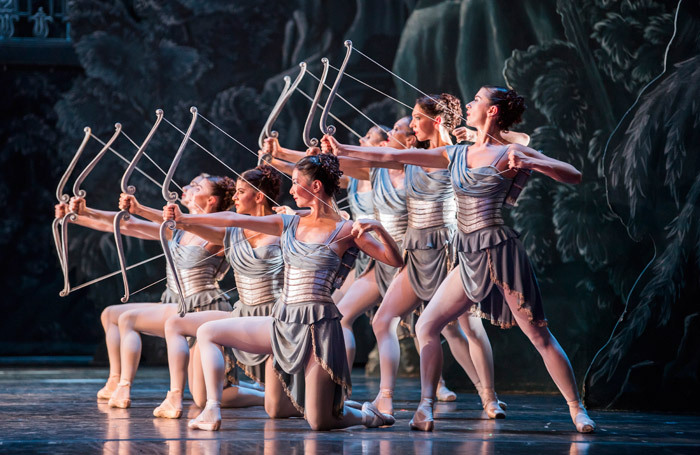 The company of Sylvia at Royal Opera House, London. Photo: Tristram Kenton