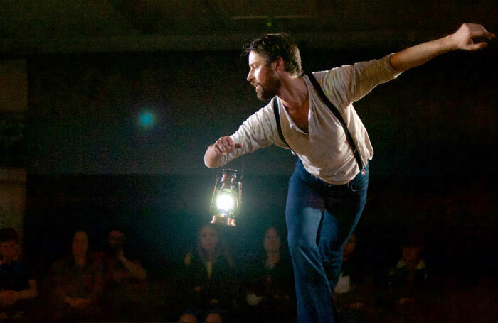 Scene from Point of Echoes, the Rural Touring Dance Initiative's first commission. Photo: Ed Collier