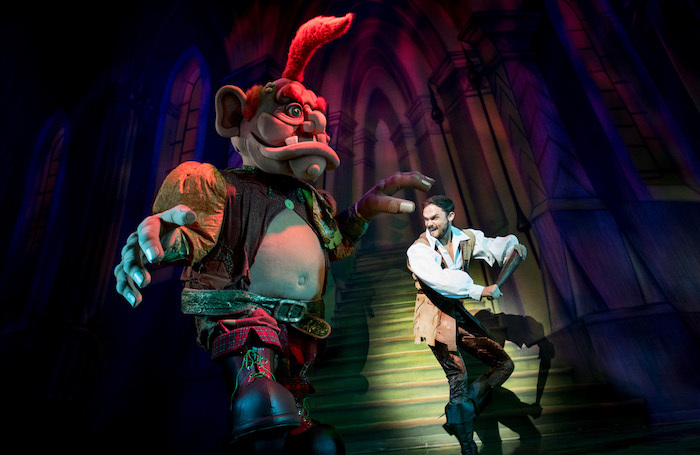 Gareth Gates as Jack in Jack and the Beanstalk at Wolverhampton Grand Theatre